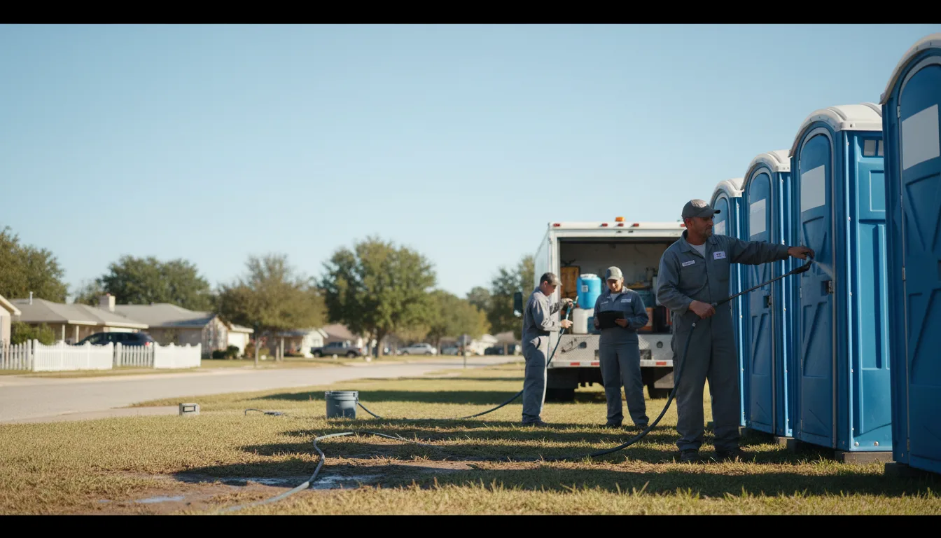 Long-Term Portable Toilet Rental in Fruitland, IA near me